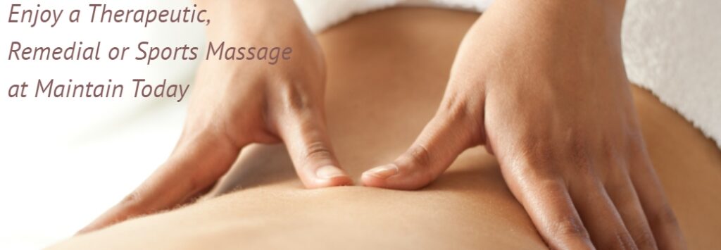 Maintain Massage