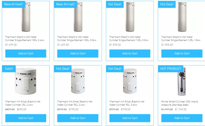 Hot Water Cylinders NZ