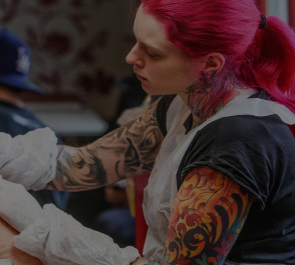 Lara Higgs - Left Hand Path Tattoos